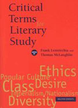Critical Terms for Literary Study 2nd 9780226472034 Front Cover
