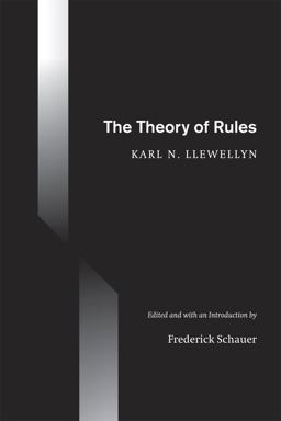 Theory of Rules  9780226487953 Front Cover