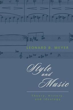 Style and Music Theory, History, and Ideology  9780226521527 Front Cover