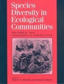Species Diversity in Ecological Communities Species Diversity in Ecological Communities