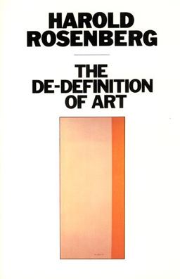 de-Definition of Art  9780226726731 Front Cover