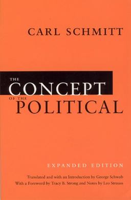 Concept of the Political  9780226738925 Front Cover