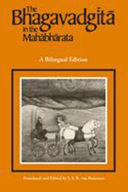 Bhagavadgita in the Mahabharata  9780226846620 Front Cover