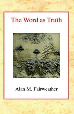 Word as Truth  9780227170724 Front Cover