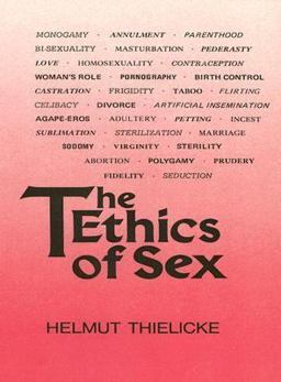 Ethics of Sex  9780227676561 Front Cover