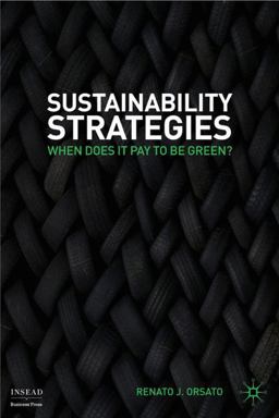Sustainability Strategies When Does It Pay to Be Green?  9780230212985 Front Cover