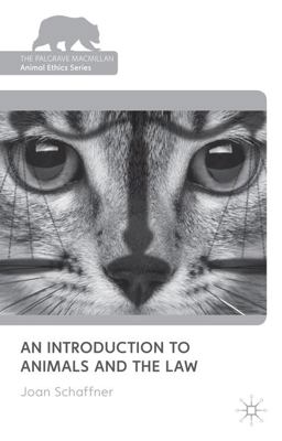Introduction to Animals and the Law  9780230235649 Front Cover