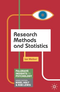 Research Methods and Statistics  9780230249882 Front Cover