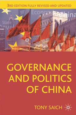 Governance and Politics of China 3rd 9780230279933 Front Cover