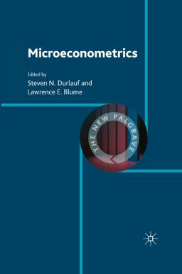 Microeconometrics Microeconometrics