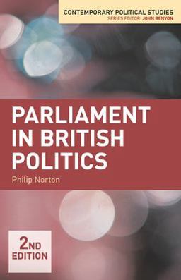 Parliament in British Politics 2nd 9780230291935 Front Cover