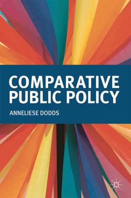 Comparative Public Policy  9780230319431 Front Cover