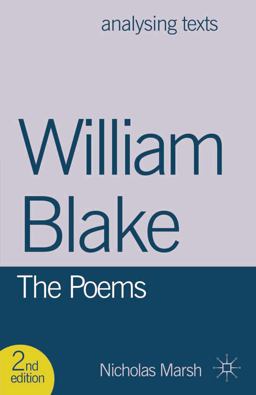 William Blake: the Poems 2nd 9780230348080 Front Cover