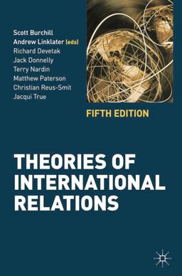 Theories of International Relations 5th 9780230362239 Front Cover