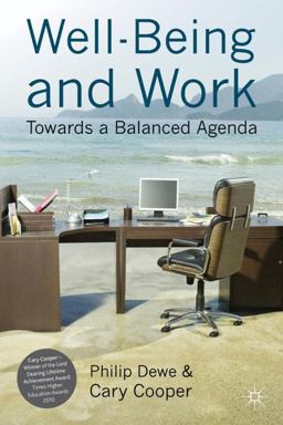 Well-Being and Work Well-Being and Work