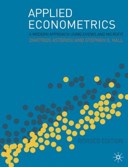 Applied Econometrics A Modern Approach Using Eviews and Microfit  9780230506404 Front Cover