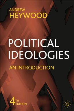Political Ideologies An Introduction 4th 9780230521803 Front Cover