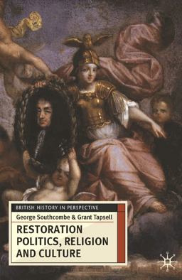 Restoration Politics, Religion and Culture Britain and Ireland, 1660-1714  9780230574458 Front Cover