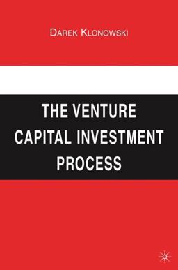 Venture Capital Investment Process  9780230612884 Front Cover