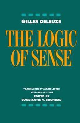 Logic of Sense  9780231059831 Front Cover