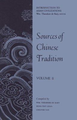 Sources of Chinese Tradition  9780231086035 Front Cover