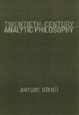 Twentieth-Century Analytic Philosophy  9780231112208 Front Cover