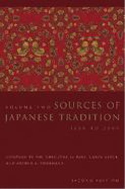 Sources of Japanese Tradition