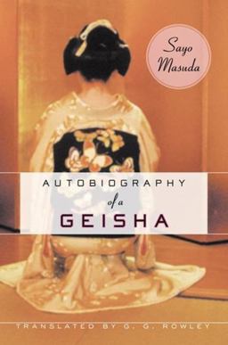Autobiography of a Geisha  9780231129510 Front Cover