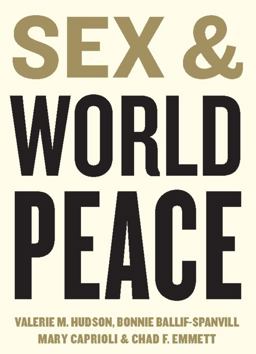 Sex and World Peace  9780231131827 Front Cover