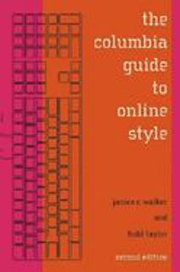 Columbia Guide to Online Style 2nd 9780231132114 Front Cover