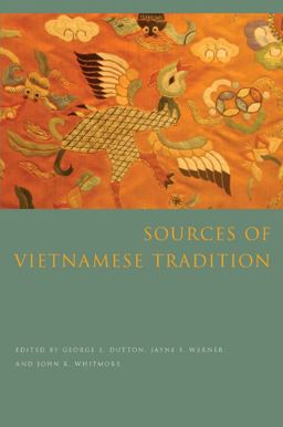 Sources of Vietnamese Tradition  9780231138635 Front Cover