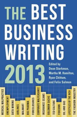Best Business Writing 2013  9780231160759 Front Cover