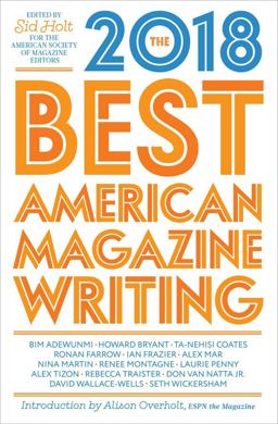 Best American Magazine Writing 2018  9780231189996 Front Cover