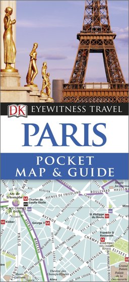 Paris - DK Eyewitness Pocket Map and Travel Guide