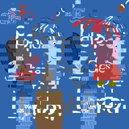 Peppa Goes to London  9780241294567 Front Cover