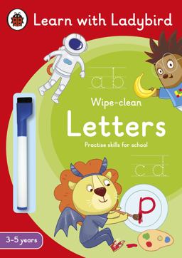 Letters: a Learn with Ladybird Wipe-Clean Activity Book 3-5 Years