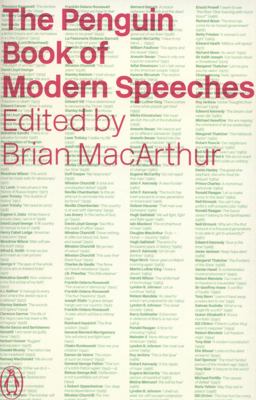 Penguin Book of Modern Speeches 3rd 9780241953259 Front Cover