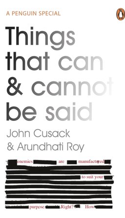 Things That Can and Cannot Be Said  9780241980088 Front Cover