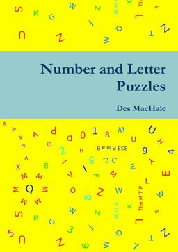 Number and Letter Puzzles