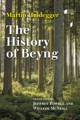 History of Beyng  9780253018144 Front Cover