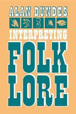 Interpreting Folklore  9780253202406 Front Cover