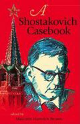 Shostakovich Casebook  9780253218230 Front Cover