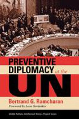 Preventive Diplomacy at the Un  9780253219831 Front Cover