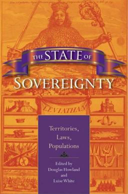 State of Sovereignty Territories, Laws, Populations  9780253220165 Front Cover