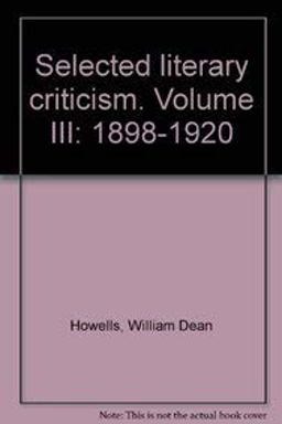 Selected Literary Criticism, Volume 1 Selected Literary Criticism, Volume 1