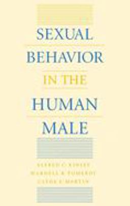 Sexual Behavior in the Human Male  9780253334121 Front Cover