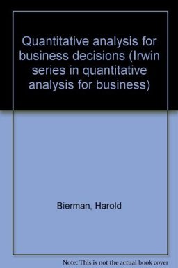 Quantitative Analysis for Business Decisions