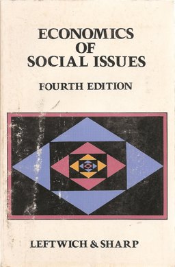 The Economics of Social Issues