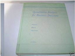 Quantitative Analysis for Business Decisions