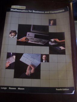 Mathematics for Business and Consumers